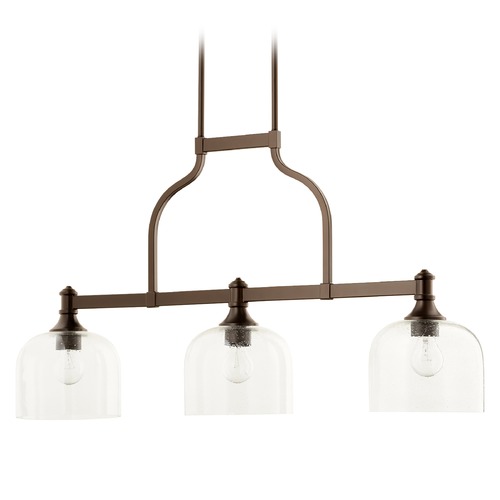 Quorum Lighting Richmond Oiled Bronze Linear LIght by Quorum Lighting 6611-3-186