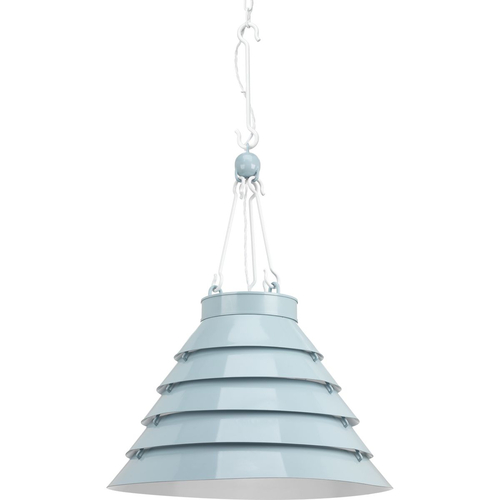 Point Dume Surfrider Maliblue Large Pendant by Progress Lighting
