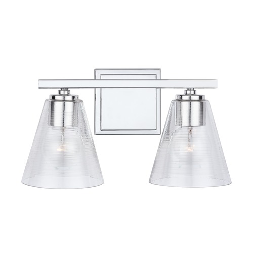Capital Lighting Layla 15-Inch Vanity Light in Chrome by Capital Lighting 138323CH-493