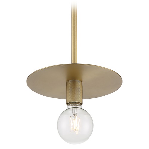 Satco Lighting Bizet Vintage Brass Mini-Pendant by Satco Lighting 60/7242