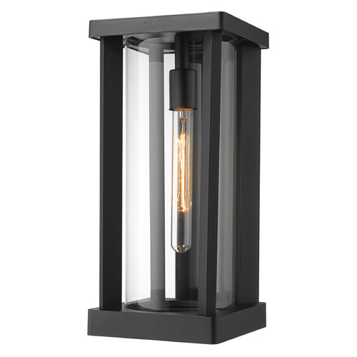 Z-Lite Glenwood Black Outdoor Wall Light by Z-Lite 586M-BK