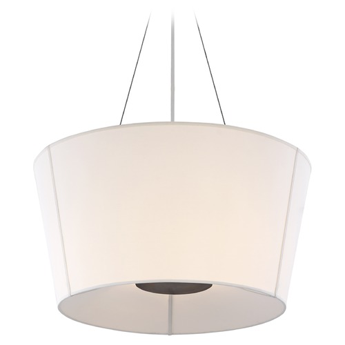 Visual Comfort Signature Collection Barbara Barry Hoop Inverted Hanging Shade in Bronze by Visual Comfort Signature BBL5115BZL