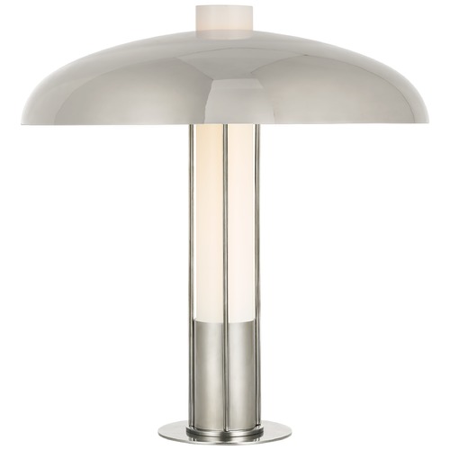 Visual Comfort Signature Collection Kelly Wearstler Troye Table Lamp in Polished Nickel by Visual Comfort Signature KW3420PNPN