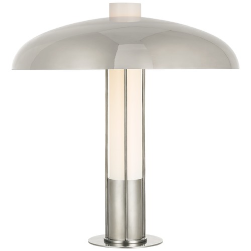 Kelly Wearstler Troye Table Lamp in Polished Nickel by Visual Comfort Signature