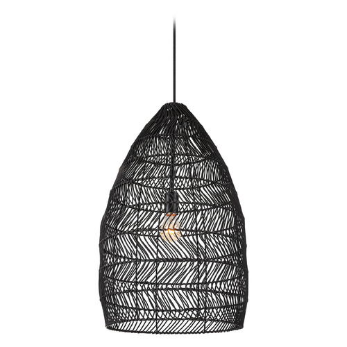 Uttermost Lighting Nandi Matte Black Pendant Light by Uttermost Lighting 21588