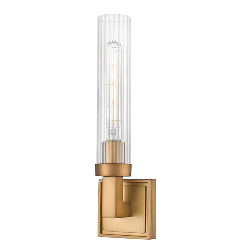 Z-Lite Beau Rubbed Brass Sconce