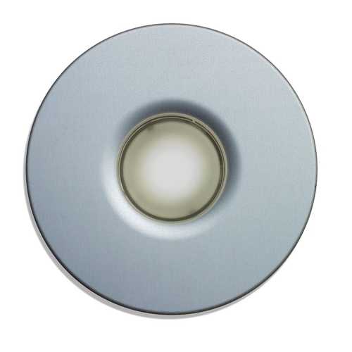 De-Light Illuminated Doorbell Button with White by Spore Doorbells