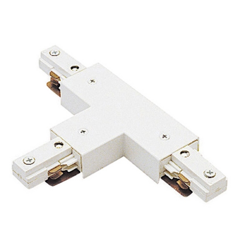 WAC Lighting White J Track 2-Circuit T Connector