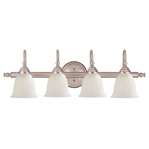 Savoy House Satin Nickel Bathroom Lightby Savoy House 8-1062-4-SN