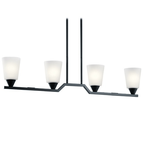 Kichler Lighting Skagos 38-Inch Black Chandelier by Kichler Lighting 52233BK