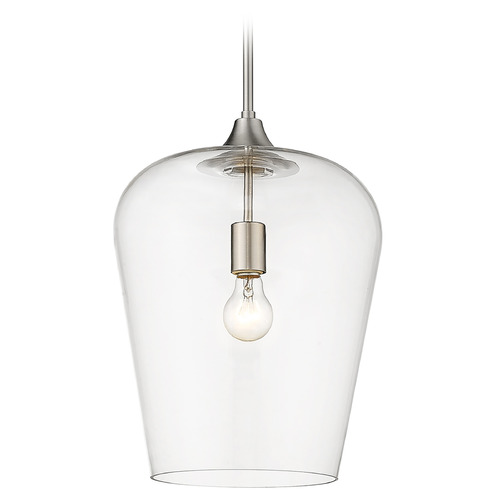 Joliet Brushed Nickel Pendant by Z-Lite