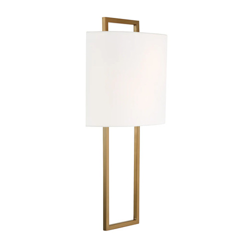 Fremont 2-Light Wall Sconce in Vibrant Gold by Crystorama Lighting