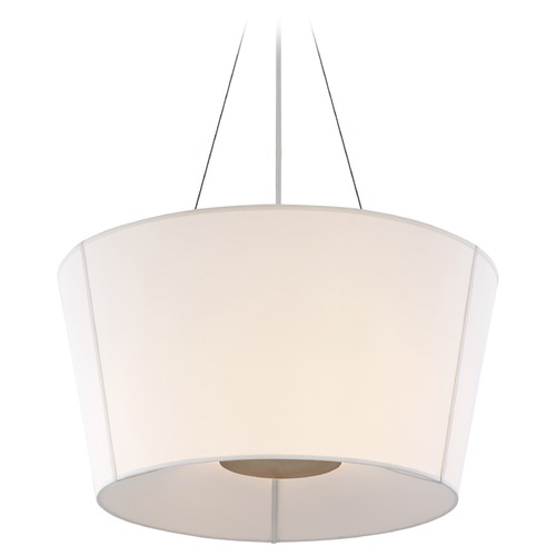 Barbara Barry Hoop Inverted Hanging Shade in Brass by Visual Comfort Signature