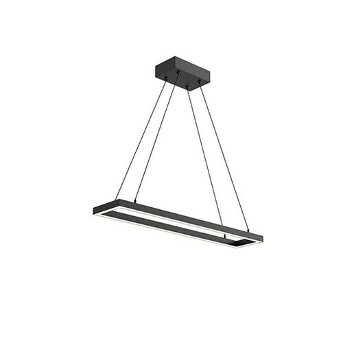 Piazza Black LED Linear Light by Kuzco Lighting