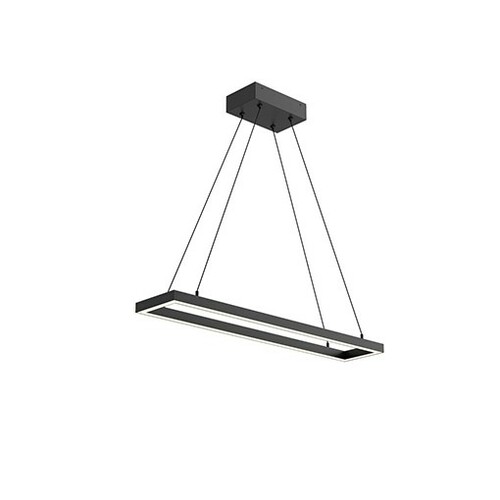 Kuzco Lighting Piazza Black LED Linear Light by Kuzco Lighting PD88530-BK