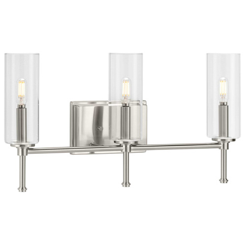 Progress Lighting Progress Lighting Elara Brushed Nickel Bathroom Light P300358-009