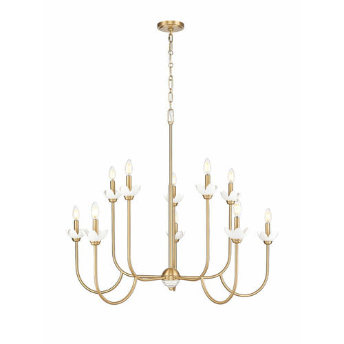Z-Lite Allistair Modern Gold Chandelier