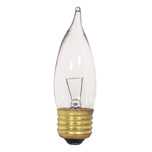 Satco Lighting Incandescent CA10 Light Bulb Medium Base 12V by Satco S3869
