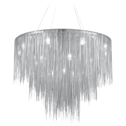 Fountain Polished Nickel LED Pendant by Avenue Lighting
