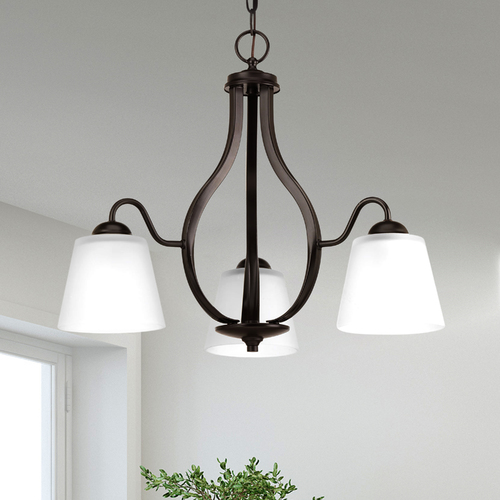Arden Antique Bronze Chandelier by Progress Lighting