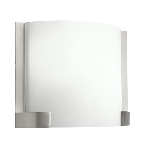 Nobu 9.50-Inch Brushed Nickel LED Wall Sconce by Kichler Lighting
