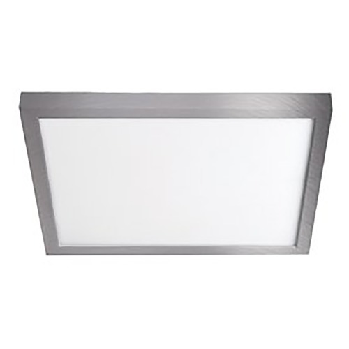 WAC Lighting Square Brushed Nickel LED Flush Mount by WAC Lighting FM-07SQ-930-BN