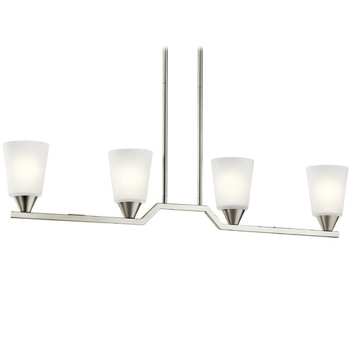 Kichler Lighting Skagos 38-Inch Brushed Nickel Chandelier by Kichler Lighting 52233NI