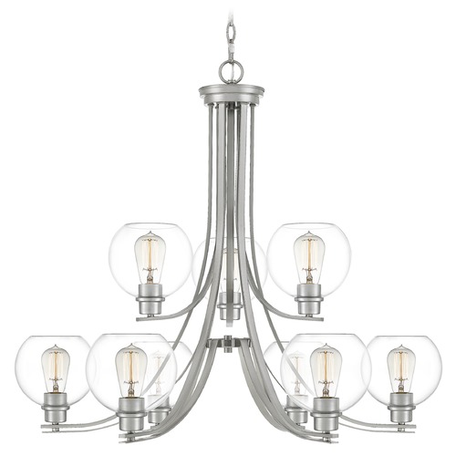 Quoizel Lighting Pruitt Brushed Nickel Chandelier by Quoizel Lighting PRUC5034BN