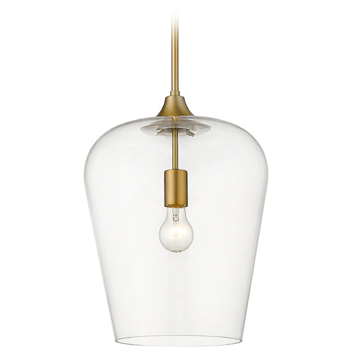 Z-Lite Joliet Olde Brass Pendant by Z-Lite 473P12-OBR