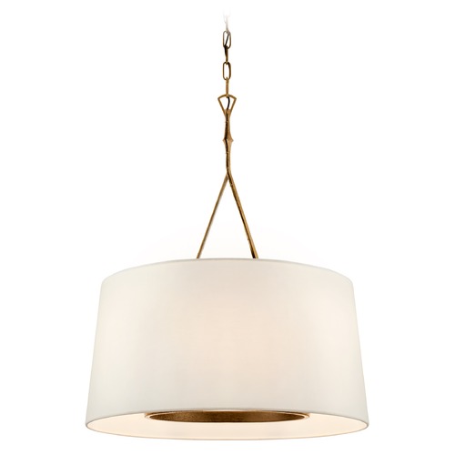Visual Comfort Signature Collection Studio VC Dauphine Hanging Shade in Gilded Iron by Visual Comfort Signature S5401GIL