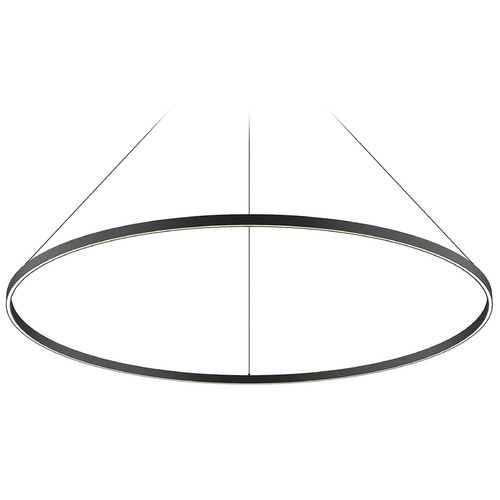 Kuzco Lighting Cerchio Black LED Pendant by Kuzco Lighting PD87760-BK