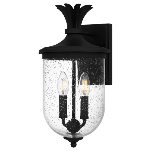Quoizel Lighting Havana Earth Black Outdoor Wall Light
