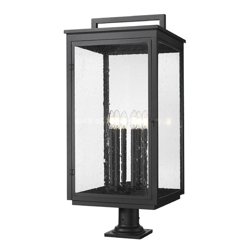 Z-Lite Z-Lite Hartwell Sand Black Post Light 5019PHXXLR-533PM-BK