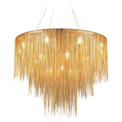 Fountain Chrome LED Pendant by Avenue Lighting