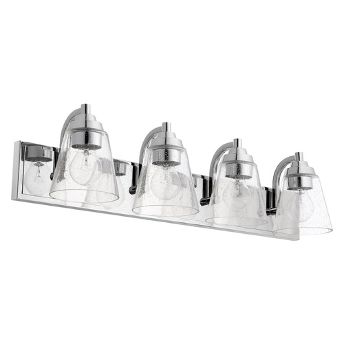 Quorum Lighting Chrome Bathroom Light by Quorum Lighting 518-4-14