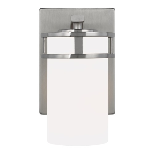 Robie Brushed Nickel Sconce by Generation Lighting