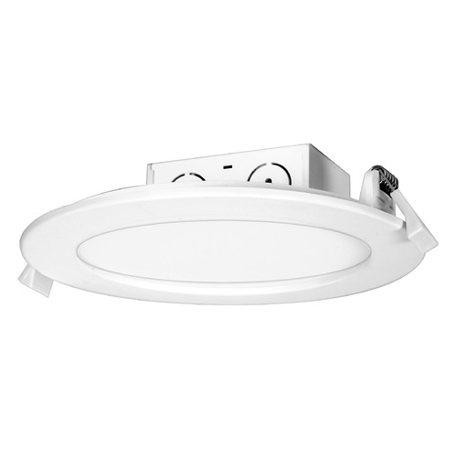 Satco Lighting 11.6W LED Direct Wire Downlight Edge-Lit 5-6-Inch 3000K 120V Dimmable by Satco Lighting S39062