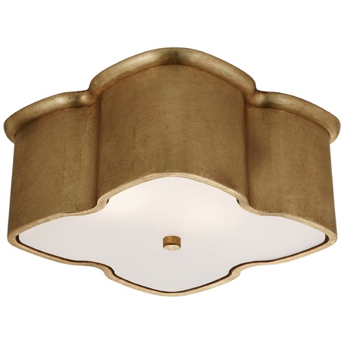 Aerin Bolsena Clover Flush Mount in Gild by Visual Comfort Signature