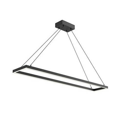 Piazza Black LED Linear Light by Kuzco Lighting