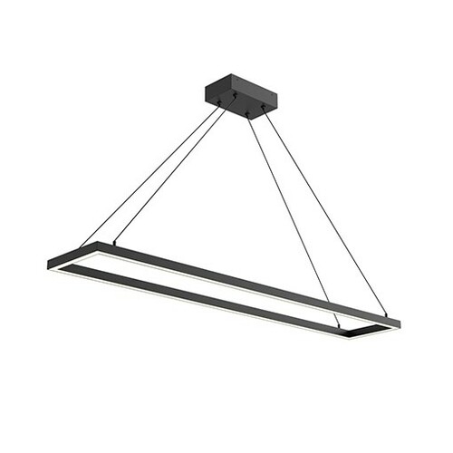 Kuzco Lighting Piazza Black LED Linear Light by Kuzco Lighting PD88548-BK