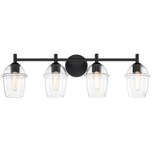 Designers Fountain Summer Jazz Matte Black Bathroom Light