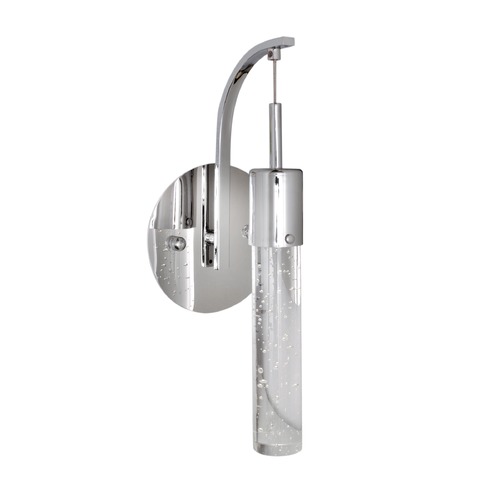 Fizz IV LED Wall Sconce in Polished Chrome by ET2 Lighting