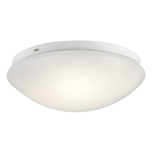 Kichler Lighting White 10.75-Inch LED Flush Mount by Kichler Lighting 10755WHLED