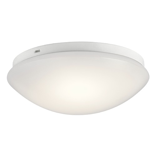 White 10.75-Inch LED Flush Mount by Kichler Lighting