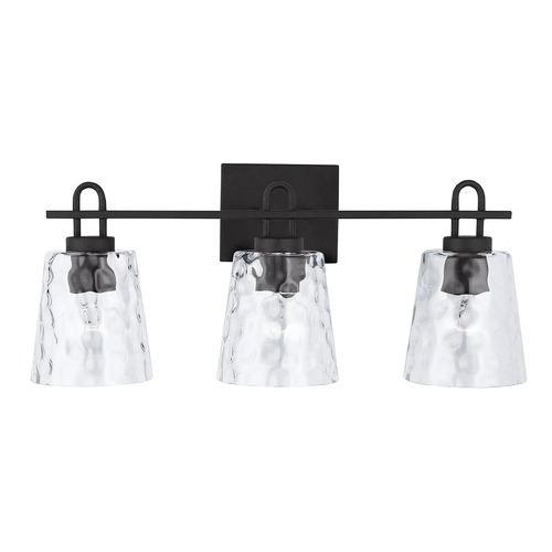 Capital Lighting Fenton 24-Inch Vanity Light in Black Iron by Capital Lighting 138332BI-492