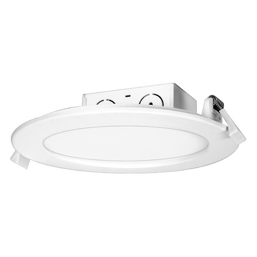 11.6W LED Direct Wire Downlight Edge-Lit 5-6-Inch 4000K 120V Dimmable by Satco Lighting