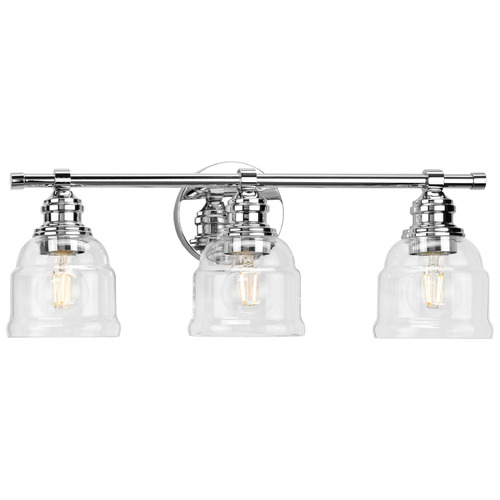 Progress Lighting Ambrose Polished Chrome Bathroom Light
