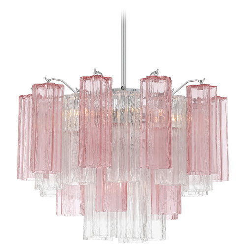 Crystorama Lighting Addis Polished Chrome Mini-Chandelier