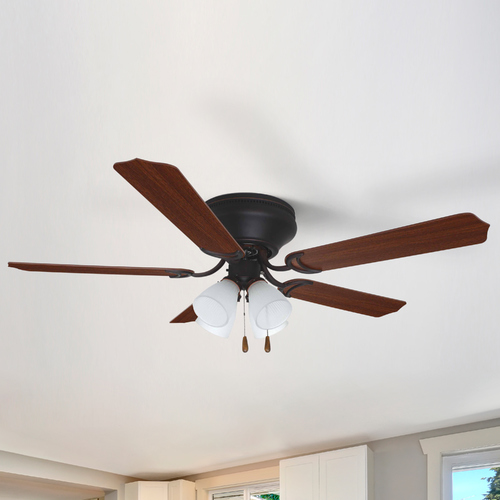 Brilliante 52-Inch Oil-Rubbed Bronze Fan by Craftmade Lighting