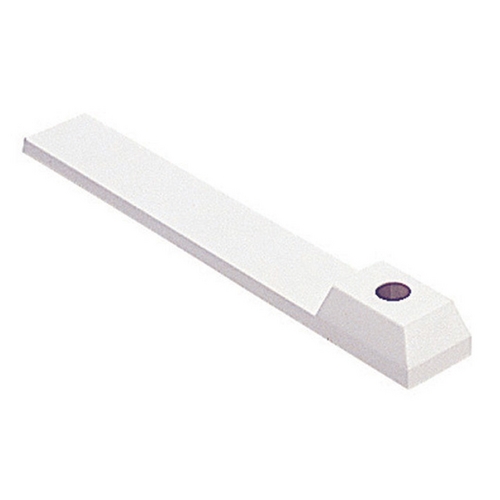 WAC Lighting WAC Lighting White J Track 2-Circuit Wire Way Cover J2-WCOV-WT